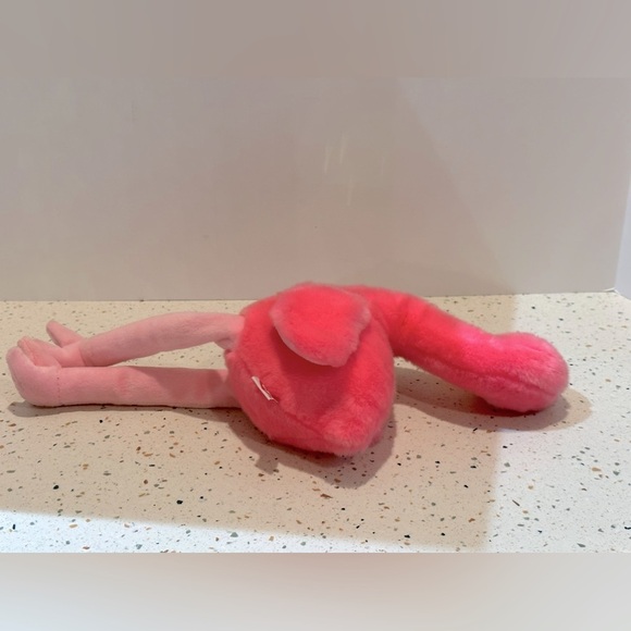 Vintage The Beanie Buddies Collection Ty 1998 Pink Flamingo Plush - Picture 7 of 7